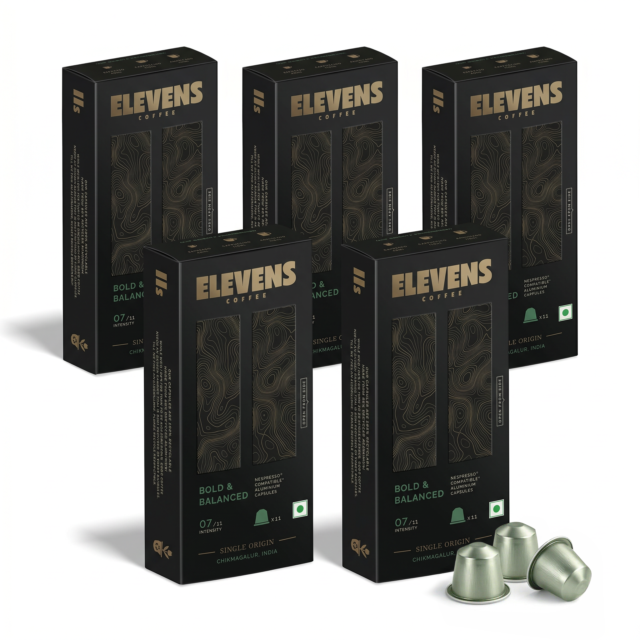 Bold & Balanced - Pack of 5 – Elevens Coffee