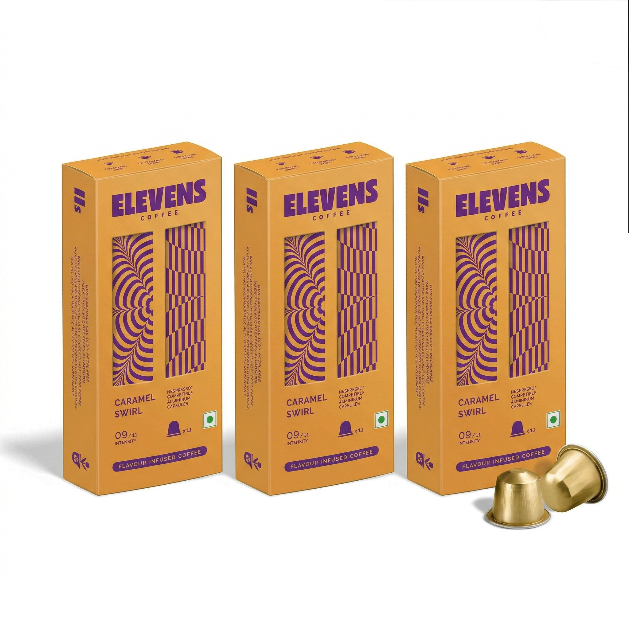 Caramel Swirl - Pack of 3 – Elevens Coffee